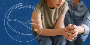 family members having an intervention